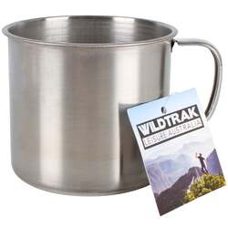 Wildtrak Camping Mug Stainless Steel 350Ml A/C Cc1028