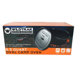 Wildtrak Camp Oven Oval 9.5Qt 38 X 27 X 17Cm