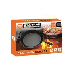 Wildtrak Cast Iron Skillet 3.2Kg 31Cm A/C Cc1024