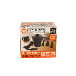 Wildtrak Air Pump 12 Volt In Box Deflate With Nozzle Ac Cc6001