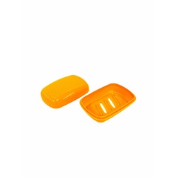 Wildtrak 2Pc Travel Soap Holder Orange