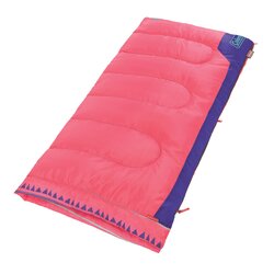 Coleman Sleeping Bag Youth (+10°C Temperature Rating - Pink/Purple)