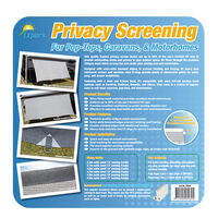 3.7m x 1.8m Caravan and RV Privacy Screen - Explore