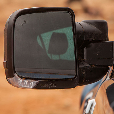 Clearview Towing Mirrors [Compact, Pair, Electric, Black] - Ford Ranger 2012 on