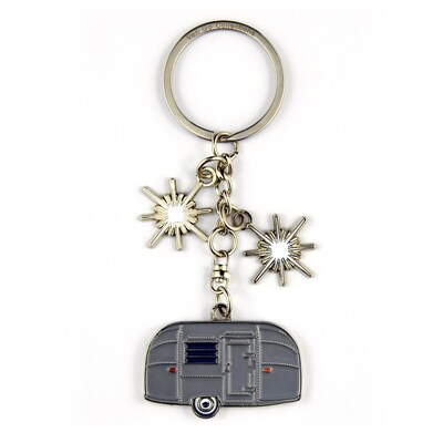 Van Go Collections Keyring  Van Go Collections 'Silver Bullet Caravan' Design