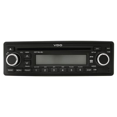 Vdo Cd Radio/Usb/Mp3/Wma 12V Front Usb Input