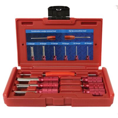 Plusquip Deutsch Terminal Tool Kit 7 Piece In Hard Carry Case