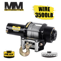 Mean Mother Peak ATV 3500lb Winch [ Type:Wire  Cable ]