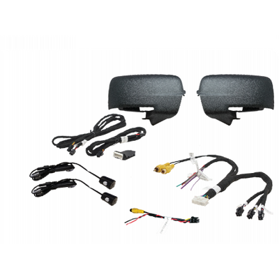 Echomaster 13-19 Dodge Ram Blind Spot System W/ Replacement Mirror Caps.