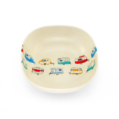 Van Go Collections Bamboo Cereal Bowl  15cm  Seasonal Collection  Coloured Caravans