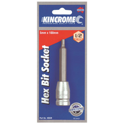 Kincrome Hex Bit Socket 5Mm 1/2" Drive