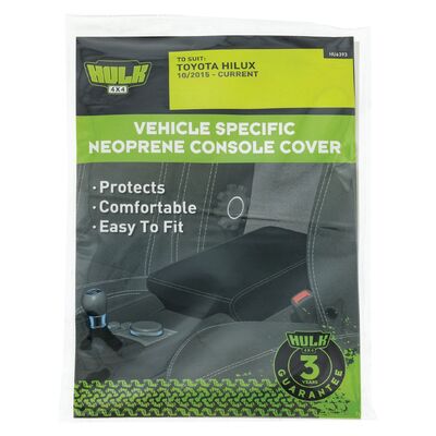 Hulk 4x4 Neoprene Console Cover To Suit Toyota Hilux Gun Series