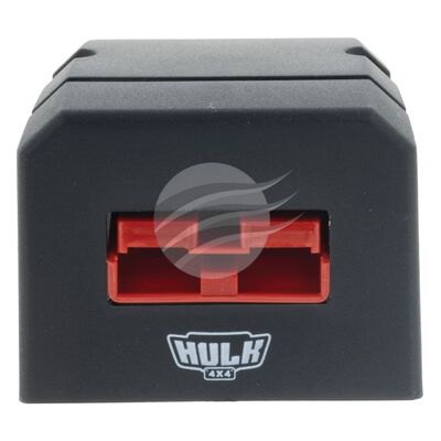 Hulk 4x4 Single Surface Mount Housing 50Amp Ando Style Plug Red