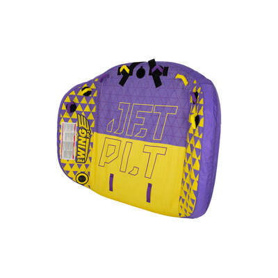 Jetpilot 2023 JP3 Wing Towable Tube - Yellow/Purple