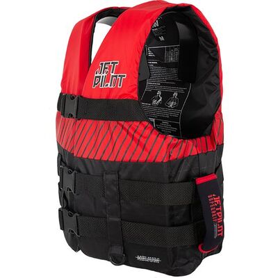 Jetpilot 2023 Helium F/E Nylon Buoyancy Vest Red - Size 2XL