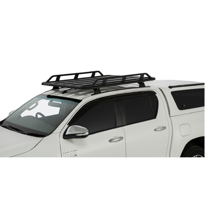 Rhino Rack Pioneer Tradie (1528mm X 1236mm) For Toyota Hilux Gen 8 4Dr Ute Double Cab 10/15 On