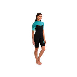 Jobe Sofia 3/2mm Shorty Wetsuits - Women Vintage Teal