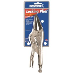 Kincrome Plier Locking L/Nose 225Mm