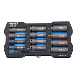 Kincrome Lok-On Deep Impact Socket Set 12 Piece 1/2" Drive