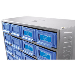 Kincrome Multi Cabinet 16 Drawer / 64 Trays Interlockable