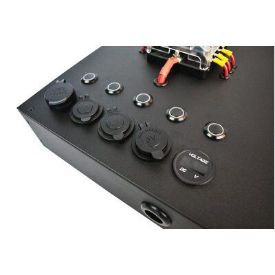 Large DC Control Box with 25a Wiring Kit