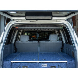 Standalone Rear Roof Shelf to suit Toyota LandCruiser LC80