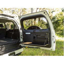 Rear Door Drop Down Table to suit Toyota Prado 150 / Lexus GX 460 [Undara Black]