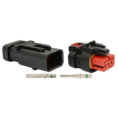 Ampseal 16 Type 3 Way Kit 5Set 13Amp Per Circuit Rated Ip67 Include Green Band Terminals