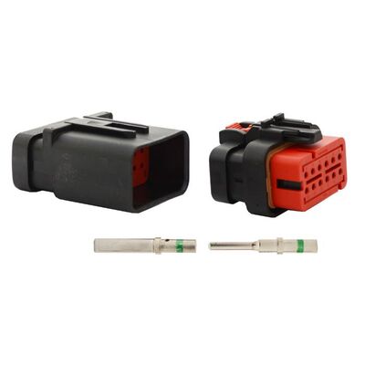 Ampseal 16 Type 12Way Kit 2Set 13Amp Per Circuit Rated Ip67 Include Green Band Terminals