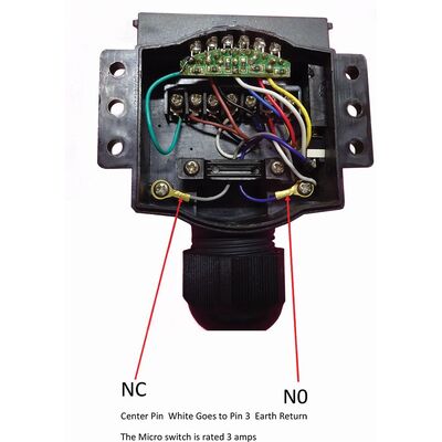Trailer Socket 7Pin Flat Universal N/O N/C Micro Switch Reed Alternative