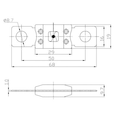 70A/32Vdc Mega Fuse [Ea] Slow Blow