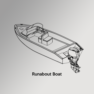 Oceansouth Runabout Cover 5.0m - 5.3m