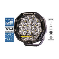 Night Hawk 7" VLI Series LED Driving Lights Single