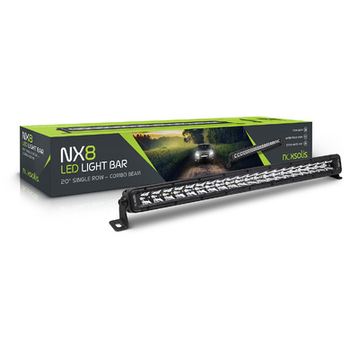 Noxsolis LED 20" Light Bar Single Row - Combo Beam 9-36V