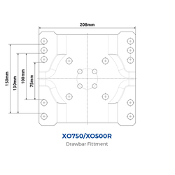 ARK XO750 Jockey Wheel XL