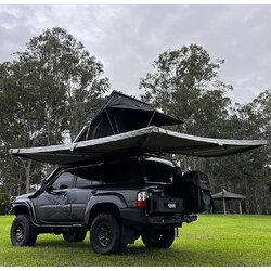 Outback Tourer 270 Awning With Lights - Passenger Side