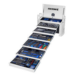 Kincrome Off-Road Field Service Tool Kit 452 Piece 6 Drawer 39" White