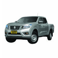 Tuff Terrain Canvas Grey Seat Covers to Suit Nissan Navara D23 NP300 Series 1/2 DX RX ST ST-X Dual Cab 03/15-10/17 REAR