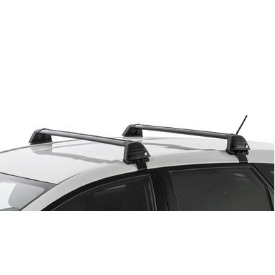 Rhino Rack Vortex Roc25 Flush Black 2 Bar Roof Rack For Holden Statesman Wh - Wl 4Dr Sedan 06/99 To 07/06