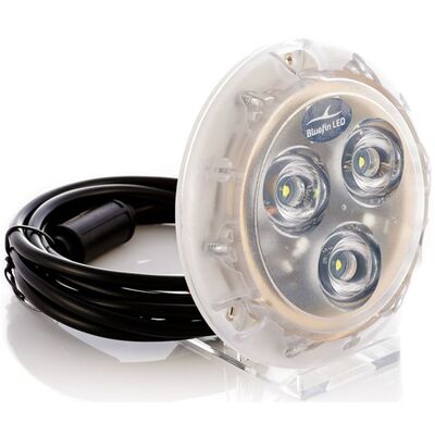 Bluefin Piranha P3 Alloy Base Led Underwater Light - Diamond White 12V