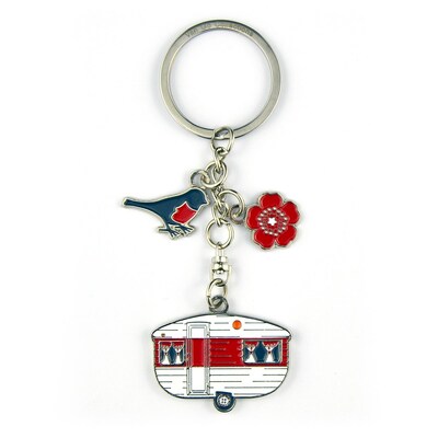 Van Go Collections Keyring  Van Go Collections 'Mini Caravan' Design