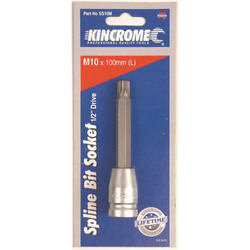 Kincrome Spline Socket 1/2" Drive 10M