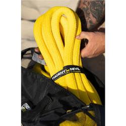 Wildtrak Kinetic Recovery Rope 9Mx25Mm 14000Kg Mbs W Carry Bag