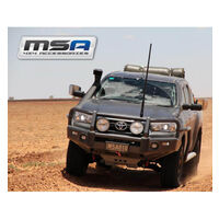 MSA Towing Mirrors to Suit Toyota Fortuner 15 - Current (Black - Electric - Indicators)