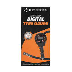 Tuff Terrain Premium Quick Connect Digital Air Gauge