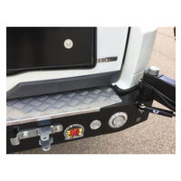 Twin Rear Spare Wheel Carrier to Suit Mitsubishi Pajero NS-Onwards 11/2006-Onwards with Sensors