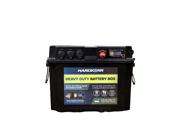 Hardkorr Heavy Duty Battery Box with BCDC1225D Combo