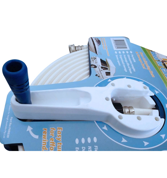 Companion Flat Hose - A water hose that's easy to store and use.  Get a  feel for the Companion Flat Hose and reel with Sam from Tentworld. You'll  always be organised
