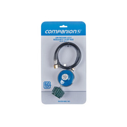 Companion Hose LCC27 Regulator 1/4" BSP 60CM