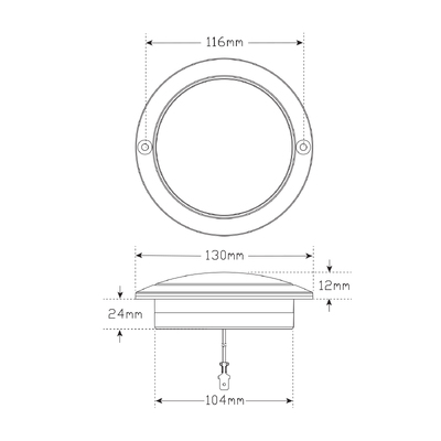 Stop/Tail Lamps 102RCM